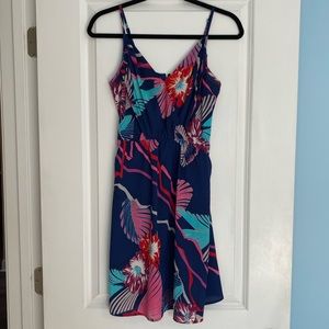 Yumi Kim Blue Floral Mini Dress